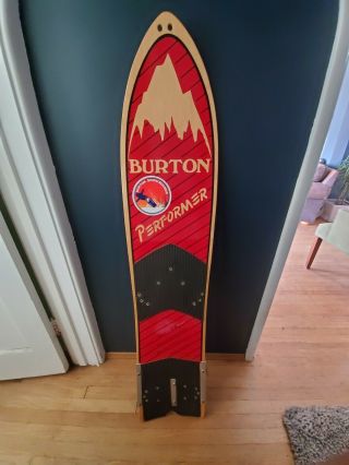 Vintage Burton Performer Snowboard - - Priced To Sell
