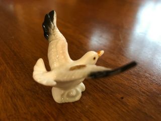 Vintage Bone China Miniature Flying Sea Gull Bird Figurine