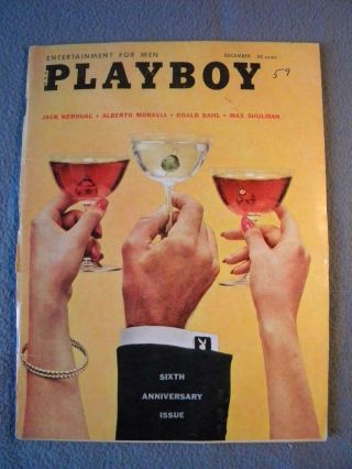 Vintage Playboy - December,  1959 - Centerfold Erotica