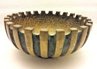 Vintage Bronze Bowl Pal Bell Israel 50s