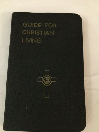 Guide For Christian Living Ww2 Era Army Navy Marine 1942 Pocket Book Soldier’s