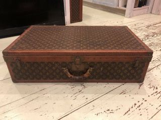 Louis Vuitton Vintage Trunk Luggage Bisten Alzer