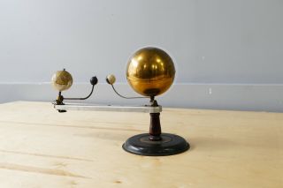 Planetarium Earth and Moon Model Vintage Globe 2