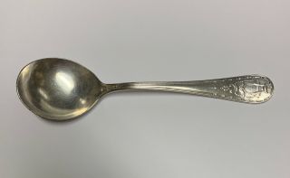 Rice Hotel Houston Tx 6 3/4” Soup Spoon By Reed & Barton -