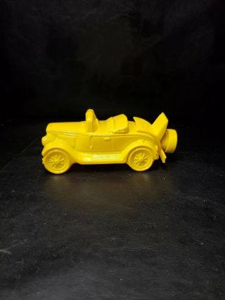 Vintage Avon Wild Country After Shave Yellow Car Bottle Collectible Decanter