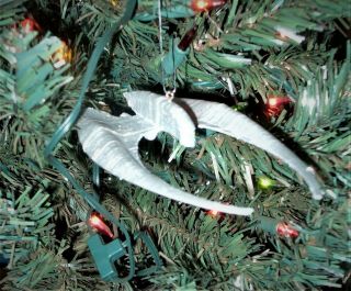 Rare Custom Battlestar Galactica Bsg Re - Imagined Cylon Raider Christmas Ornament
