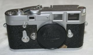 Vintage Leica M3 Rangefinder Camera Body Over 1 Million Serial