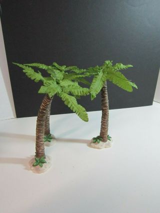Set Of 3 Palm Trees For Nativity Or Village
