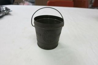 1876 Napheys Lard Miniature Tin Bucket Philadelphia World 