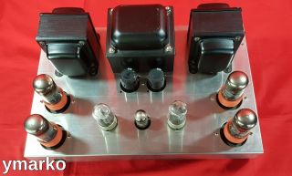 Vintage Goldox Vacuum Tube Stereo Power Amplifier Clone Of Dynaco St - 70 Amp