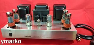 vintage Goldox Vacuum Tube stereo power amplifier clone of Dynaco ST - 70 amp 2