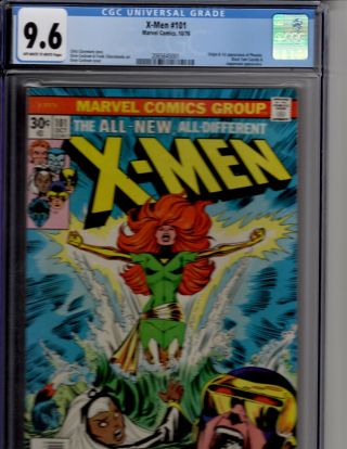 Uncanny X - Men 101 Cgc 9.  6 Marvel Oct 1976