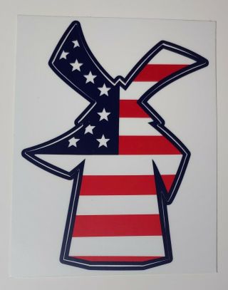 Dutch Bros Coffee Rare Roseville,  Ca Red White And Blue 4th Of July 2019 Sticker