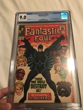 Fantastic Four 46 (cgc 9.  0 Ow/w) 1st Full Appearance Of Black Bolt / Lee,  Kirby