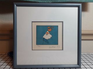 Peter Max " Being God " Print 1975 Signed & Numbered