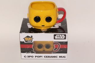 Funko Pop Home Smugglers Bounty Exclusive Star Wars C - 3po Ceramic Mug