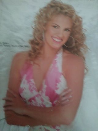 Miss Texas Teen Usa.  Program.  Book 2004 Tye Felan On Cover