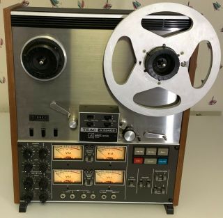 Vintage Teac A - 3340s 4 Channel Stereo Reel - To - Reel Tape Recorder - Perfect
