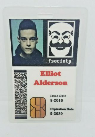 Mr.  Robot ID Badge - Fsociety Elliot Alderson costume prop cosplay Style B 2