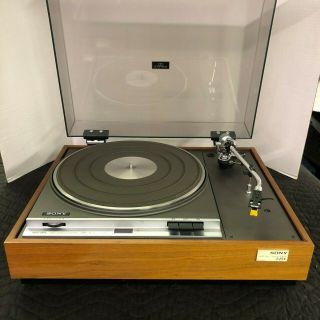 Sony Ps - 2251 Direct Drive Vintage Turntable - Serviced - Cleaned -