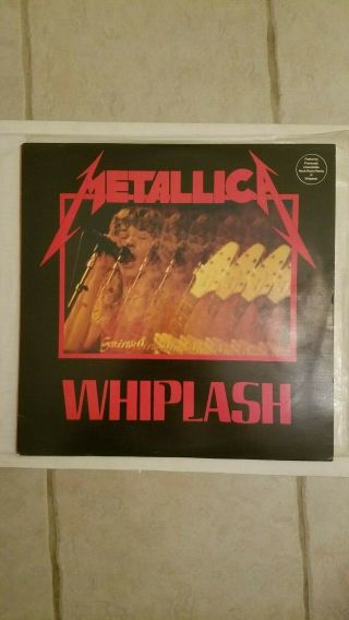 Metallica Whiplash Vinyl Record Megaforce Ep Vinyl Metal Record