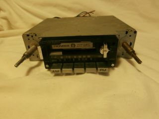 Vtg Old School Pioneer Kp - 5500 Tuner Car Am/fm Cassette Stereo Radio