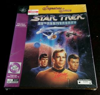 Star Trek 25th Anniversary Signature Series Pc Cd - Rom Game
