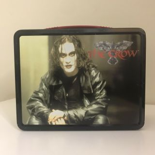 The Crow Metal Lunch Box Made In 2001 Crowvision Neca