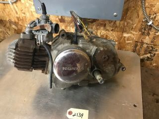 19?? Honda Pc 50e - D Moped Vintage E24597 Engine With Carburetor