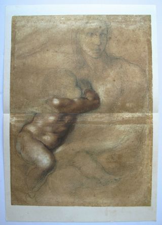 Michelangelo " Madonna And Child " 1970 Lithograph Art