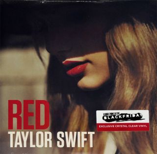 Taylor Swift - Red,  2018 Eu Rsd Black Friday Crystal Clear Vinyl 2lp,