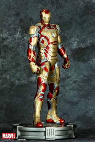 Xm Studios Iron Man Mark 42 1/4 Statue Usa S/h @_@