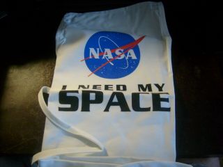Nasa Official Logo " I Need My Space " Bbq Apron