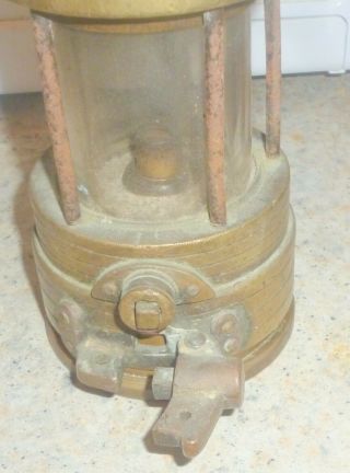 Vintage Heavy MINERS LAMP 2