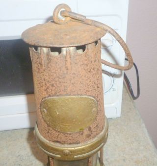 Vintage Heavy MINERS LAMP 3