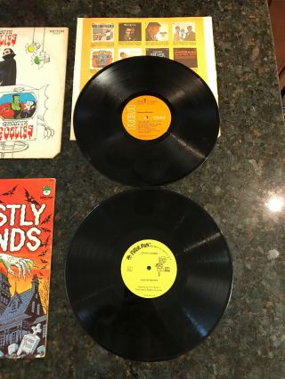 Vintage 1970 RCA Filmation GROOVIE GOOLIES Vinyl Record LP & Ghostly Sounds LP 3