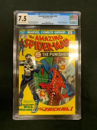The Spider - Man 129 (1st Series) Cgc 7.  5 1st Appearance Punisher Marvel