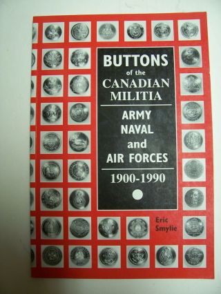 Buttons Of The Canadian Military Book