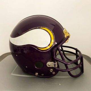 Minnesota Vikings - Vintage Riddell Full Size,  Authentic Nfl Football Helmet