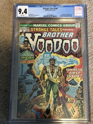 Strange Tales 169 Cgc 9.  4 1st Appearance Brother Voodoo Ow To White Pg