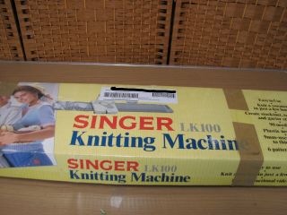 Vintage Singer Lk 100 Knitting Machine Plus Attachments Complete