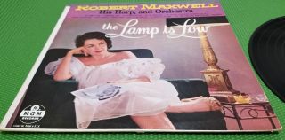 Robert Maxwell His Harp And Orchestra The Lamp Is Low 12 