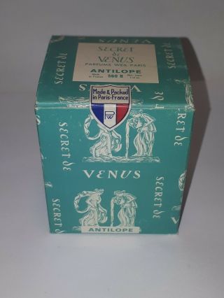 Vintage Double Boxed 1/2 Fl.  Oz.  Weil Antilope Bath And Perfume Oil