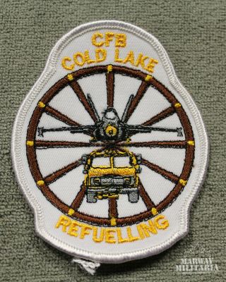 Caf Rcaf,  Cfb Cold Lake Refuelling Jacket Crest/patch (19473)