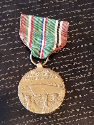 Wwii Us Army European African Middle Eastern Campaign Medal