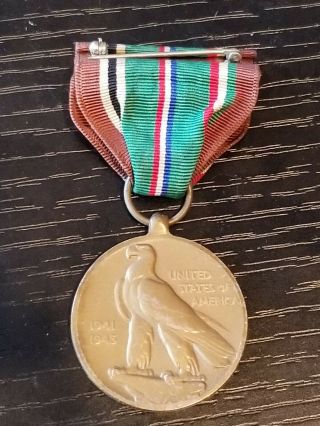 WWII US Army European African Middle Eastern Campaign Medal 2