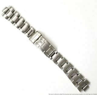 Vintage Rolex Oyster Bracelet 93150 Ss For Submariner Watch Missing End Links