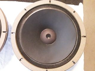 Vintage Altec Lansing 515 - 8g Pair Loudspeaker Woofers,  Cones