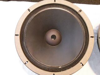 Vintage Altec Lansing 515 - 8G Pair Loudspeaker Woofers,  Cones 2