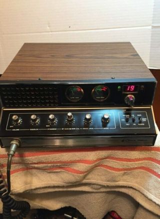 Vintage Cobra 142 Am/ssb Base Radio Been Tuned And Aligned